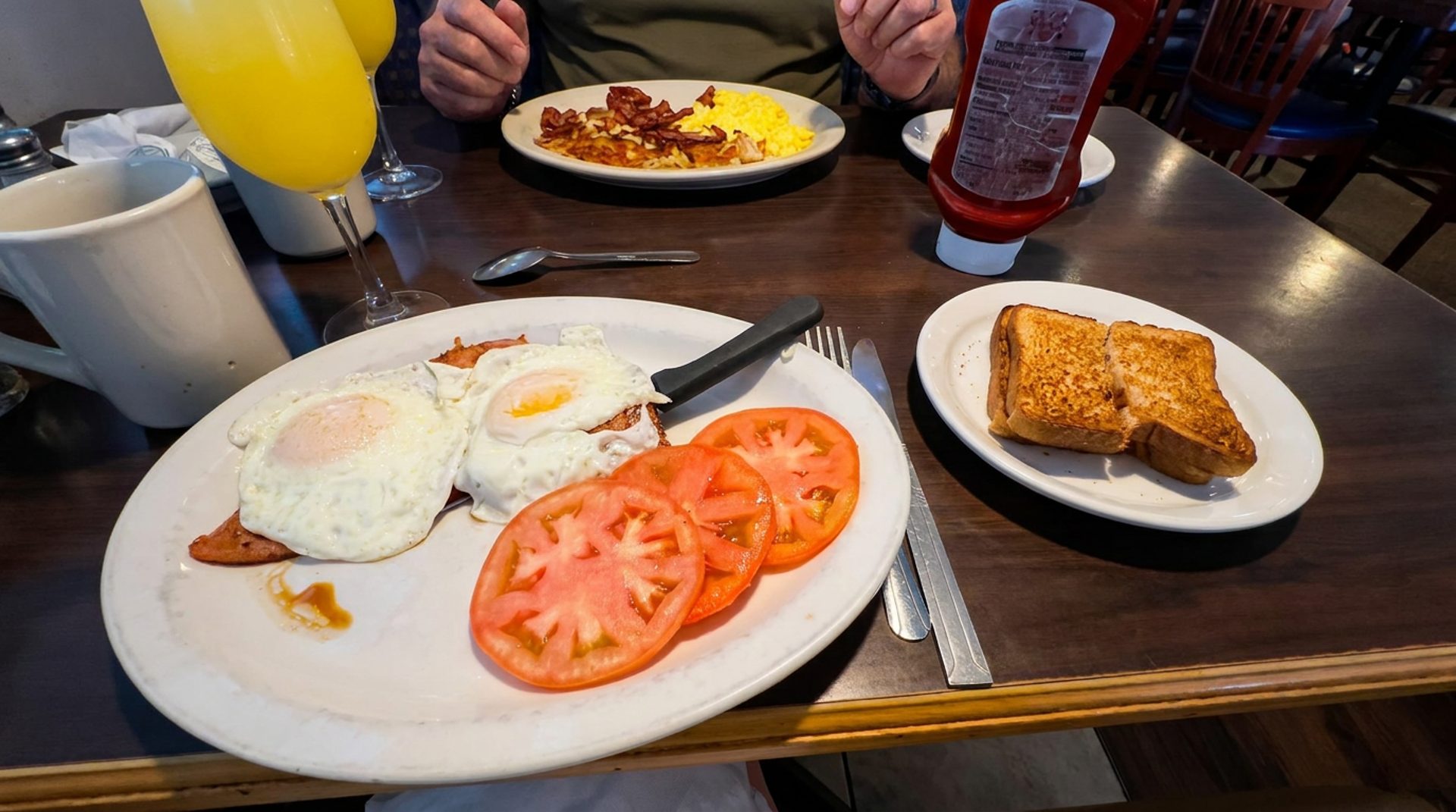 Breakfast, pizza, pasta, and more